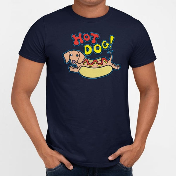 Hot Dog Full Color Men's T-Shirt