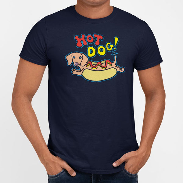 Hot Dog Full Color Men's T-Shirt