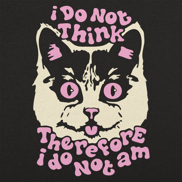 I Do Not Think Cat Kids' T-Shirt
