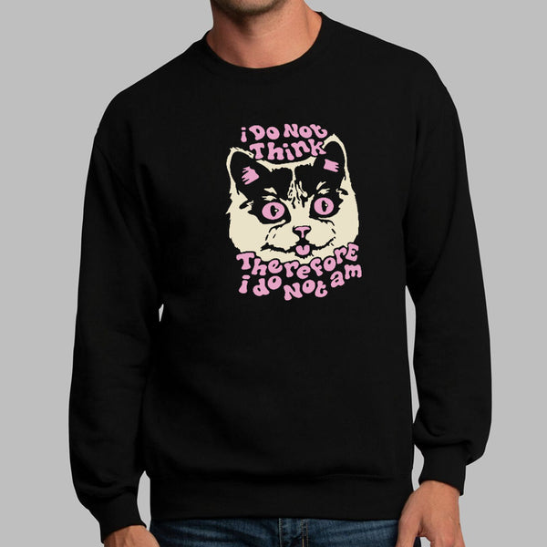 I Do Not Think Cat Sweater