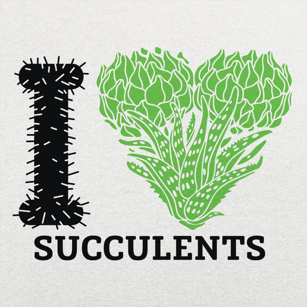 I Love Succulents Kids' T-Shirt