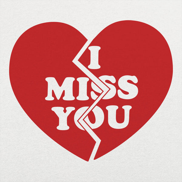 I Miss You Heart Women's T-Shirt