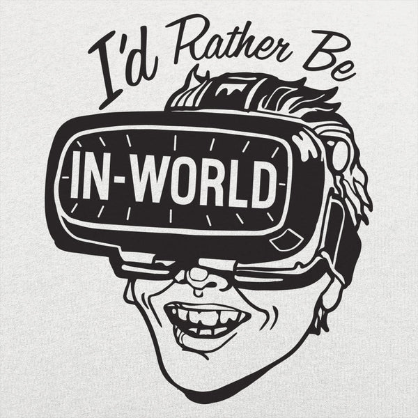 I'd Rather Be In-World Kids' T-Shirt