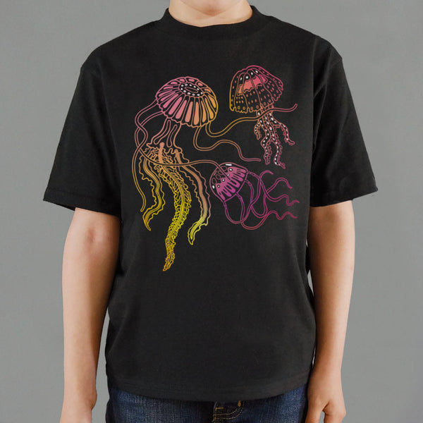 Jellyfish Trio Full Color Kids' T-Shirt