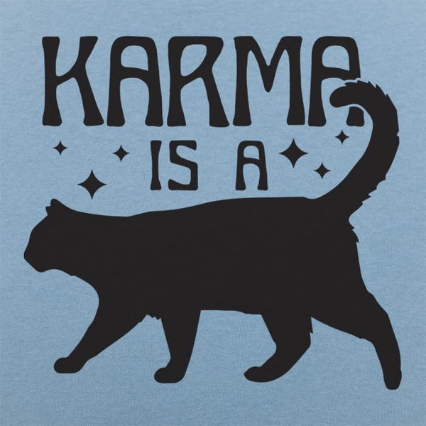 Karma is a Cat Men's T-Shirt