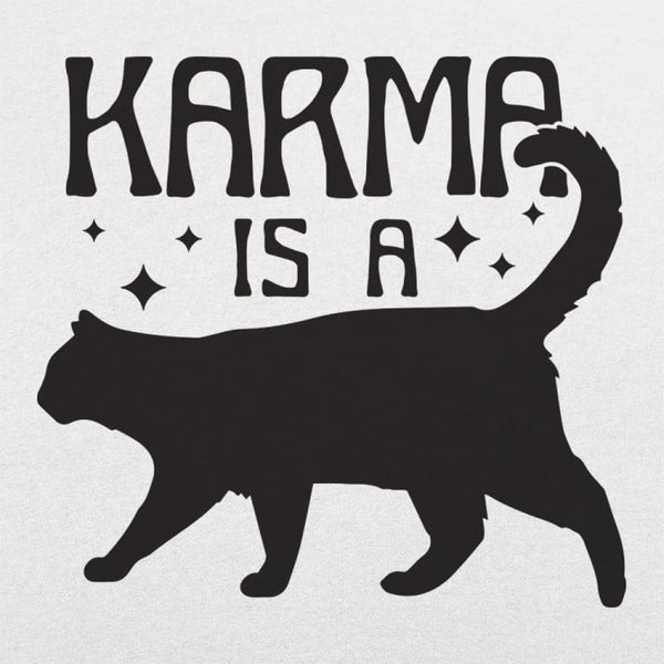 Karma is a Cat Women's T-Shirt