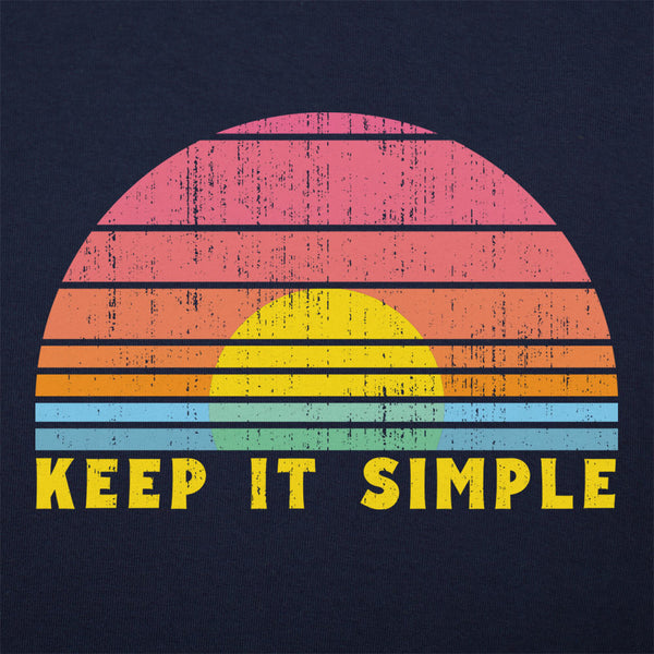 Keep it Simple Full Color Women's T-Shirt