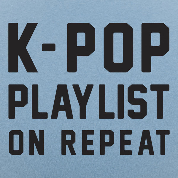 K-Pop Playlist On Repeat Men's T-Shirt