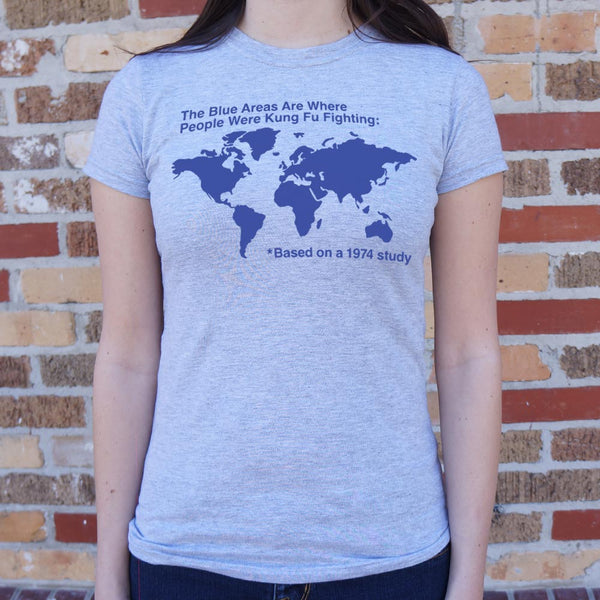 Kung Fu Map Women's T-Shirt