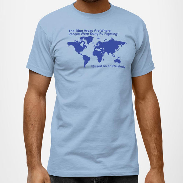 Kung Fu Map Men's T-Shirt