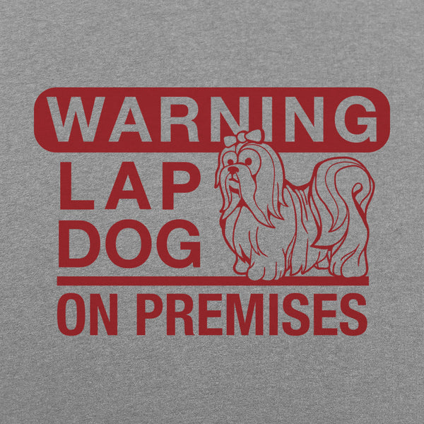 Lap Dog Warning Women's T-Shirt