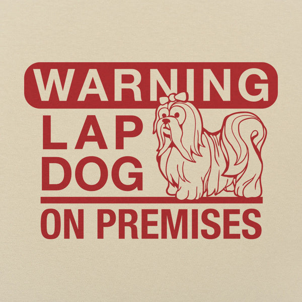 Lap Dog Warning Men's T-Shirt