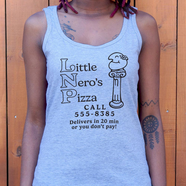 Little Nero's Pizza Women's Tank