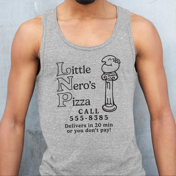 Little Nero's Pizza Men's Tank