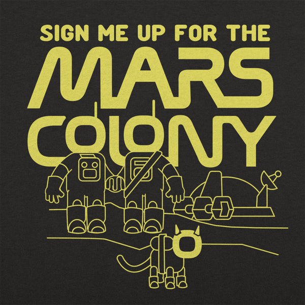 Mars Colony Men's T-Shirt