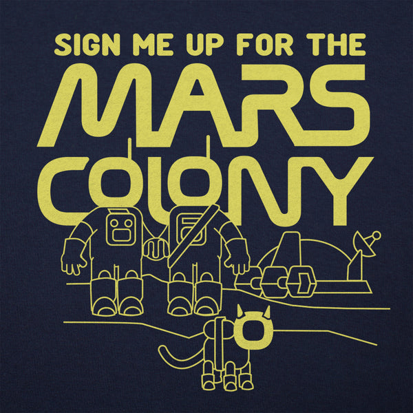 Mars Colony Men's T-Shirt