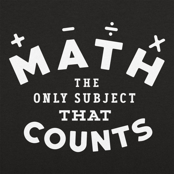 Math Counts Men's T-Shirt