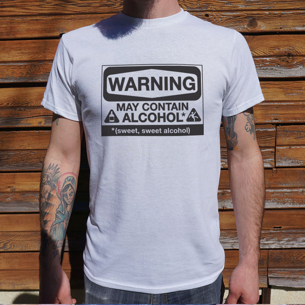 May Contain Alcohol Men's T-Shirt