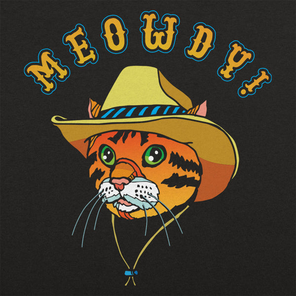 Meowdy Cat Full Color Kids' T-Shirt