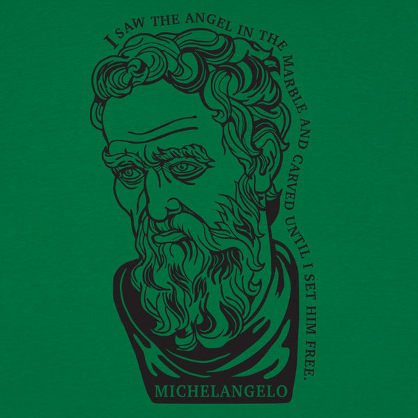 Michelangelo Quote Men's T-Shirt