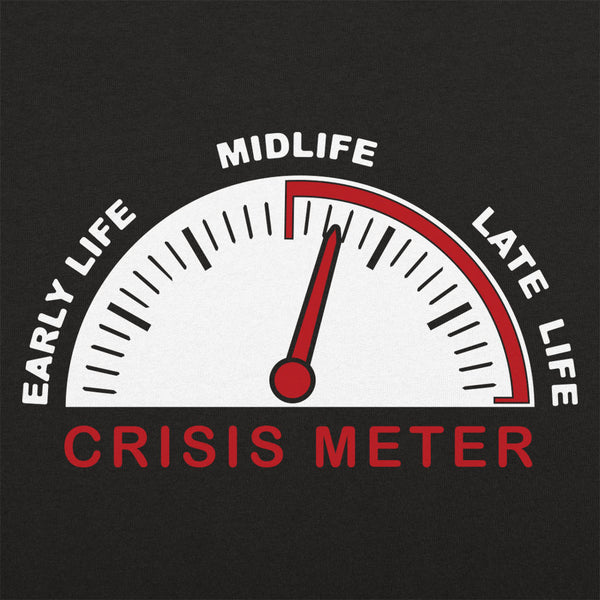 Midlife Crisis Meter Men's T-Shirt