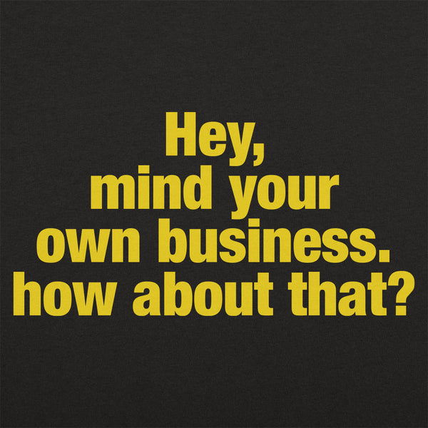 Mind Your Business Women's Tank Top