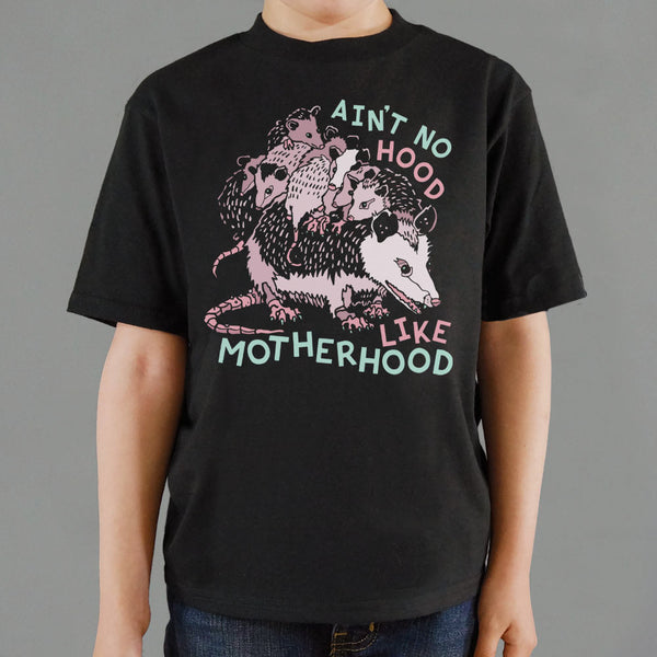 Motherhood Possum Full Color Kids' T-Shirt