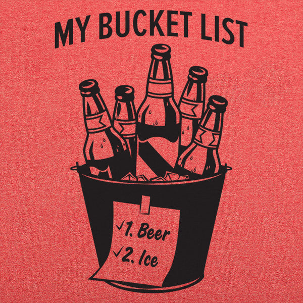 My Bucket List Men's T-Shirt