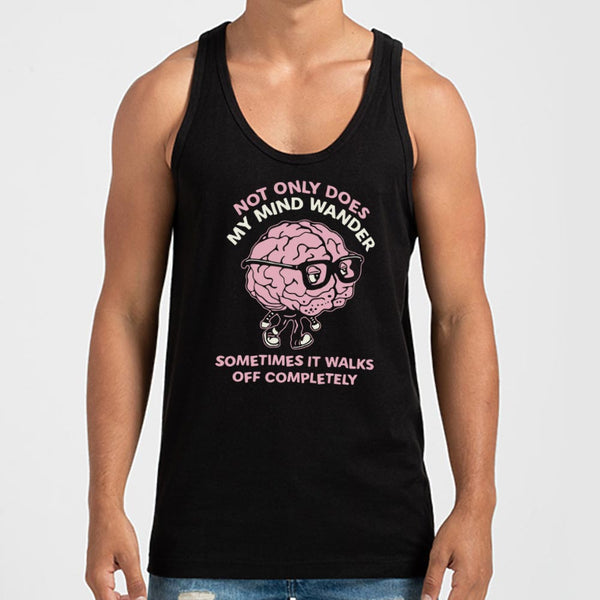 My Mind Wanders Men's Tank