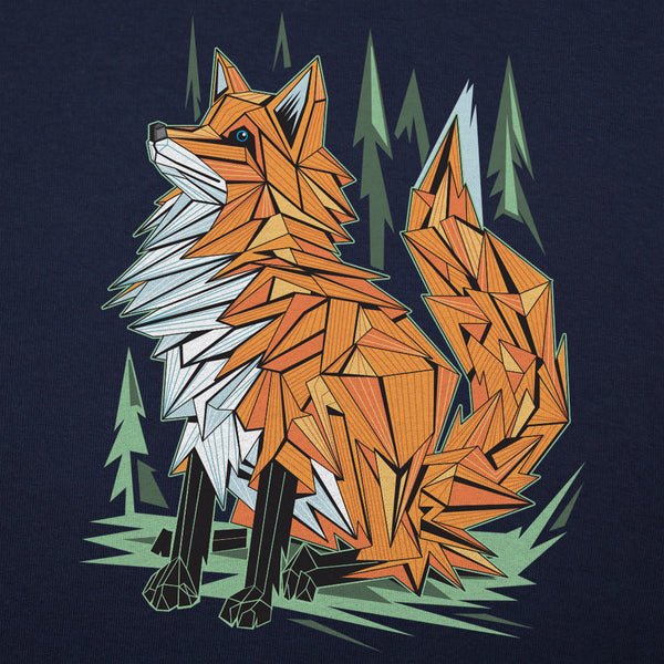Polygon Fox Graphic Men's T-Shirt