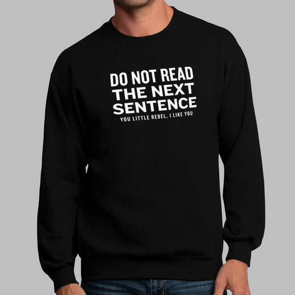 Next Sentence Sweater