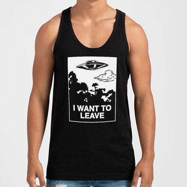 I Want to Leave Men's Tank