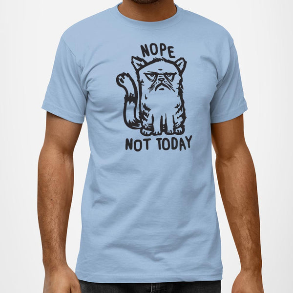 Nope Cat Men's T-Shirt