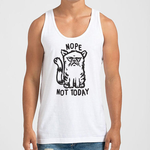 Nope Cat Men's Tank