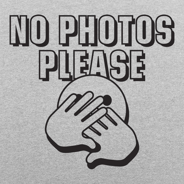 No Photos Please Men's T-Shirt