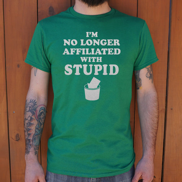 Not With Stupid Men's T-Shirt