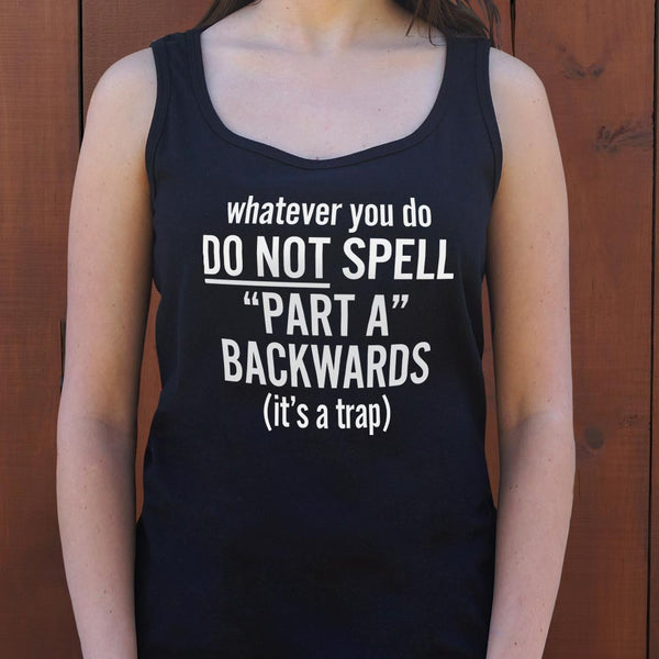 Part A Backwards Women's Tank