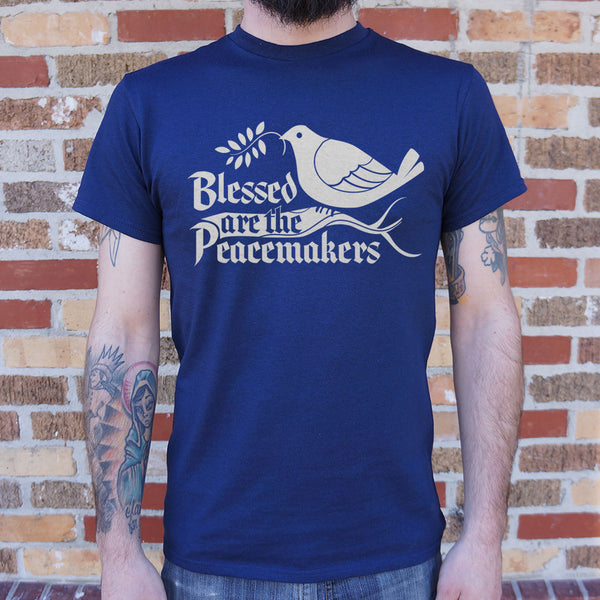 Blessed Peacemakers Men's T-Shirt