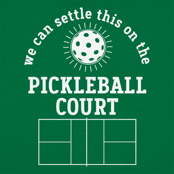 Pickleball Court Men's T-Shirt