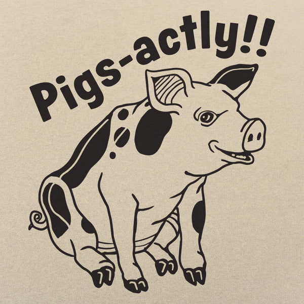 Pigsactly  Men's T-Shirt