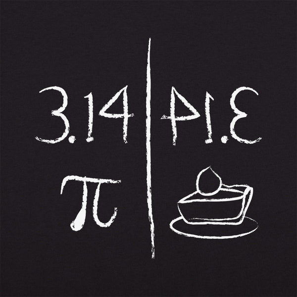 Pi Mirrors Pie Men's T-Shirt