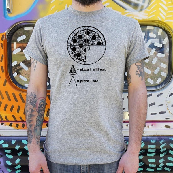 Pizza Pie Chart Men's T-Shirt