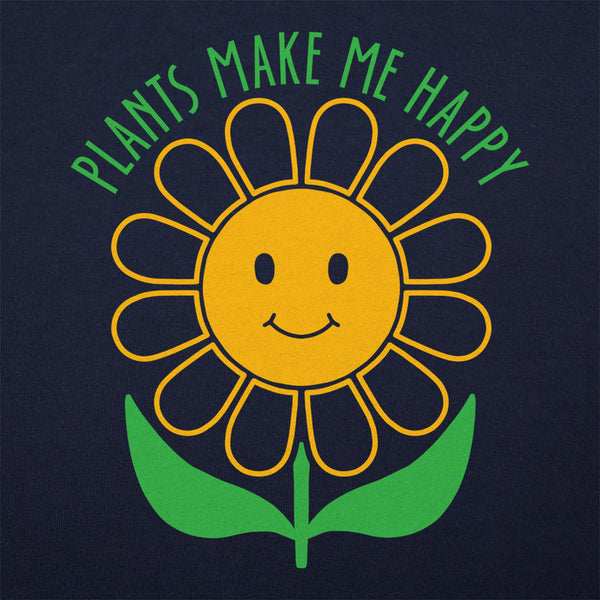 Plants Make Me Happy Men's T-Shirt