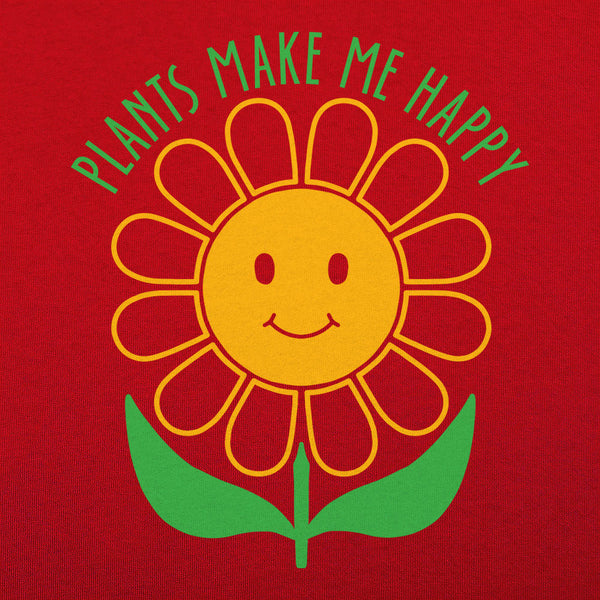 Plants Make Me Happy Men's T-Shirt