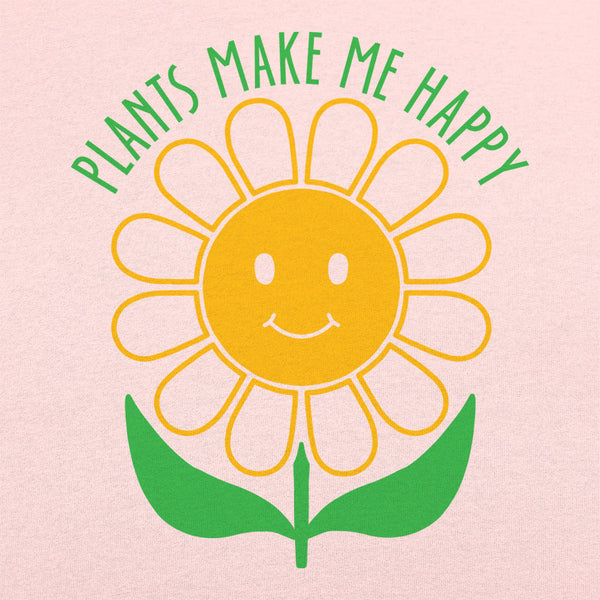 Plants Make Me Happy Women's T-Shirt