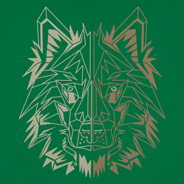 Polygon Wolf Men's T-Shirt