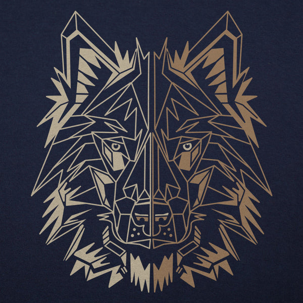 Polygon Wolf Men's T-Shirt