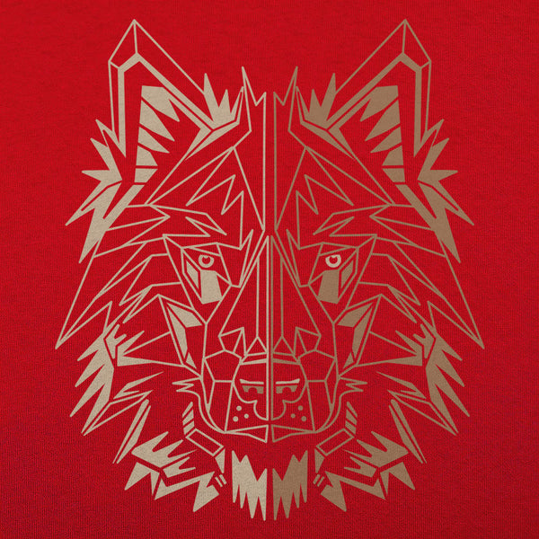 Polygon Wolf Men's T-Shirt