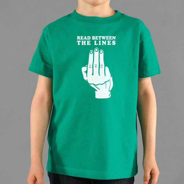 Read Between The Lines Kids' T-Shirt