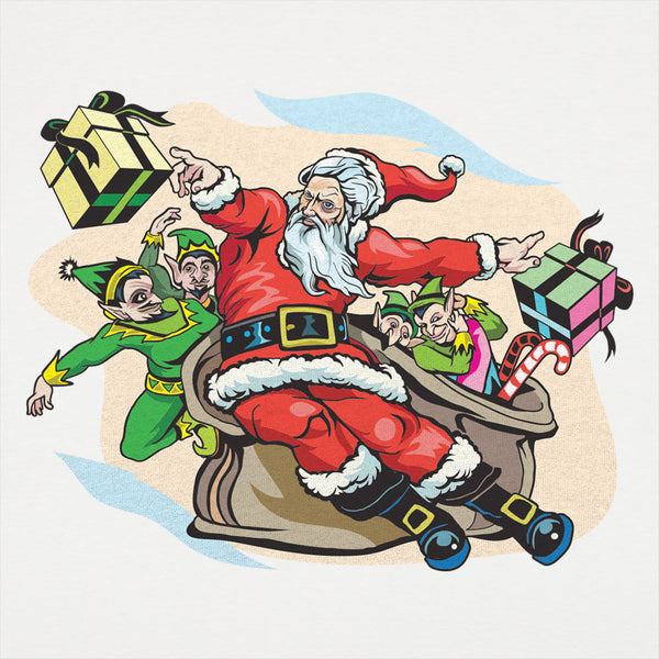 Santa Almighty Full Color Kids' T-Shirt